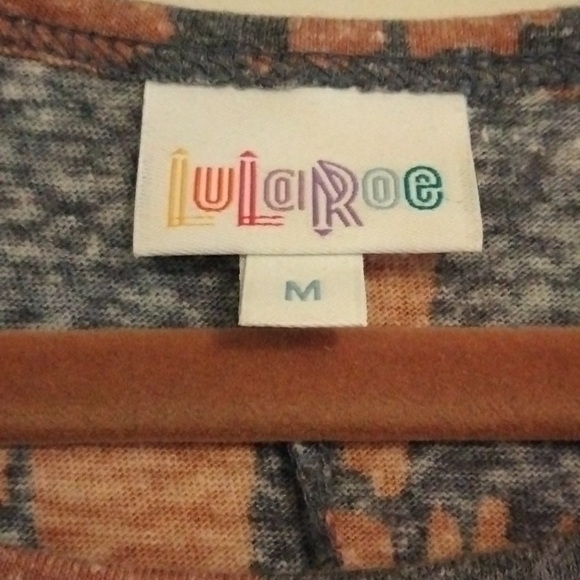 LuLaRoe Carly discontinued style Hi-Lo Swing Dress - Picture 3 of 4